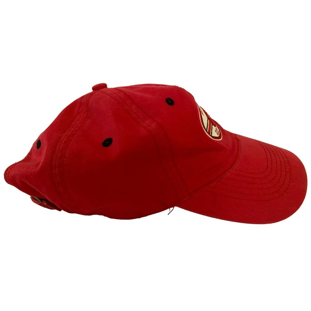 Vintage Detroit Red Wings Drew Pearson Hat Cap NHL Hockey Red Adjustable - Picture 3 of 9